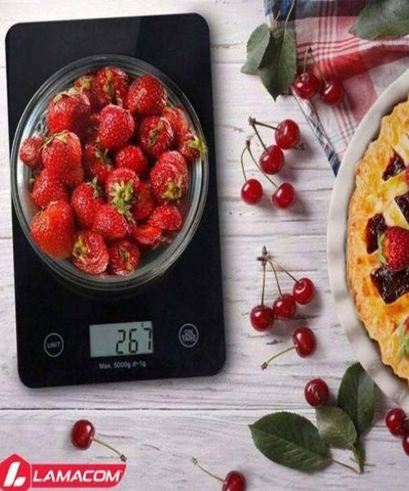 ميزان مطبخ دقيق 5 كجم - شاشة LCD وتصميم صغير الحجم | عمران مول