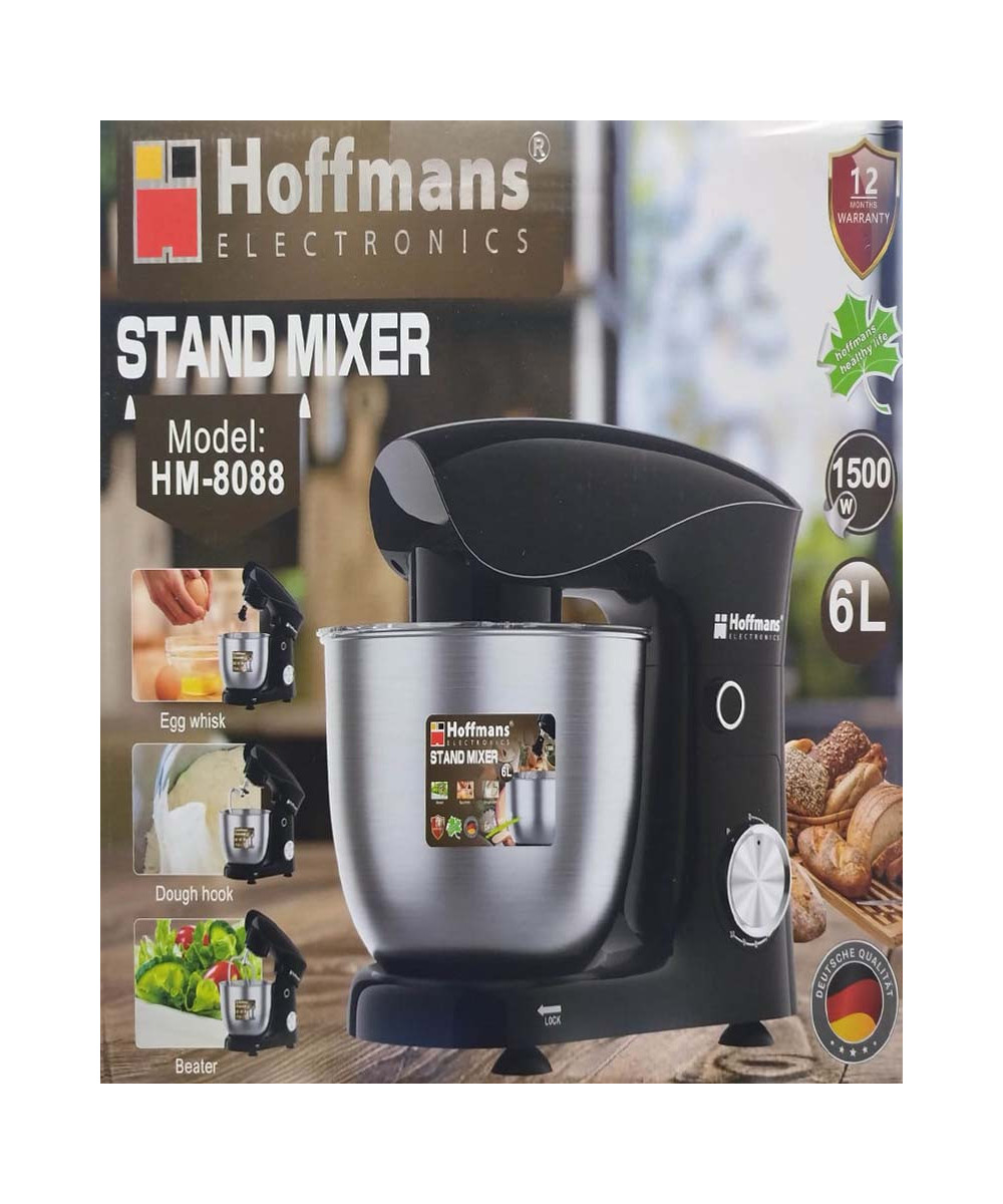 Robot Pâtissier HOFFMANS 6L 1500W - Multifonction & Robuste | IMRANEMALL