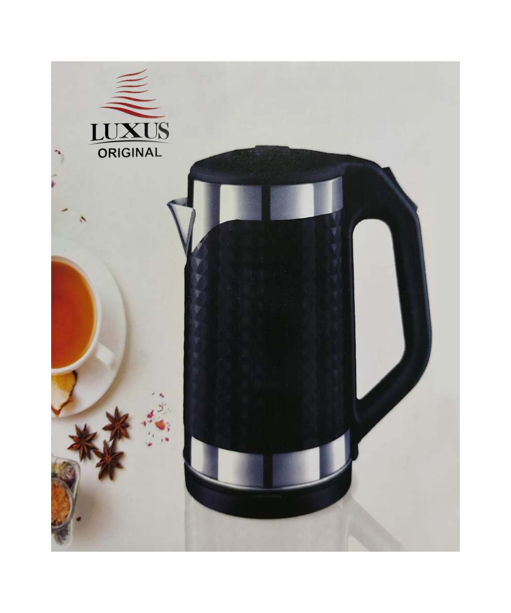 Bouilloire Électrique LUXUS 1.8L - 1500W en Plastique alimentaire| Qualité & Rapidité