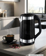 Bouilloire Électrique LUXUS 1.8L - 1500W en Plastique alimentaire| Qualité & Rapidité