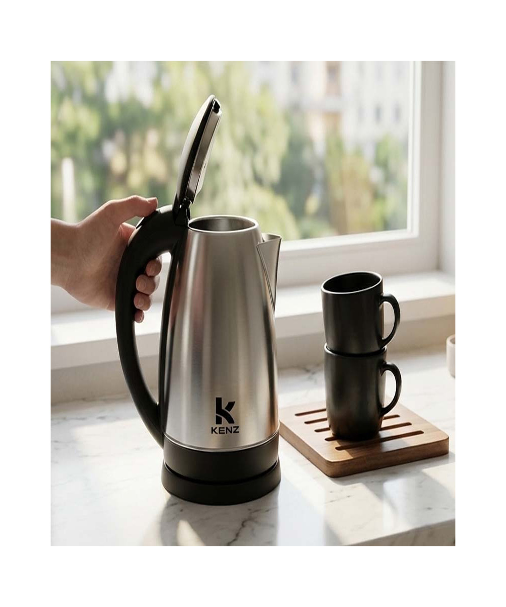 Bouilloire Express 1.7L – Puissance 1500W pour un Chauffage Instantané