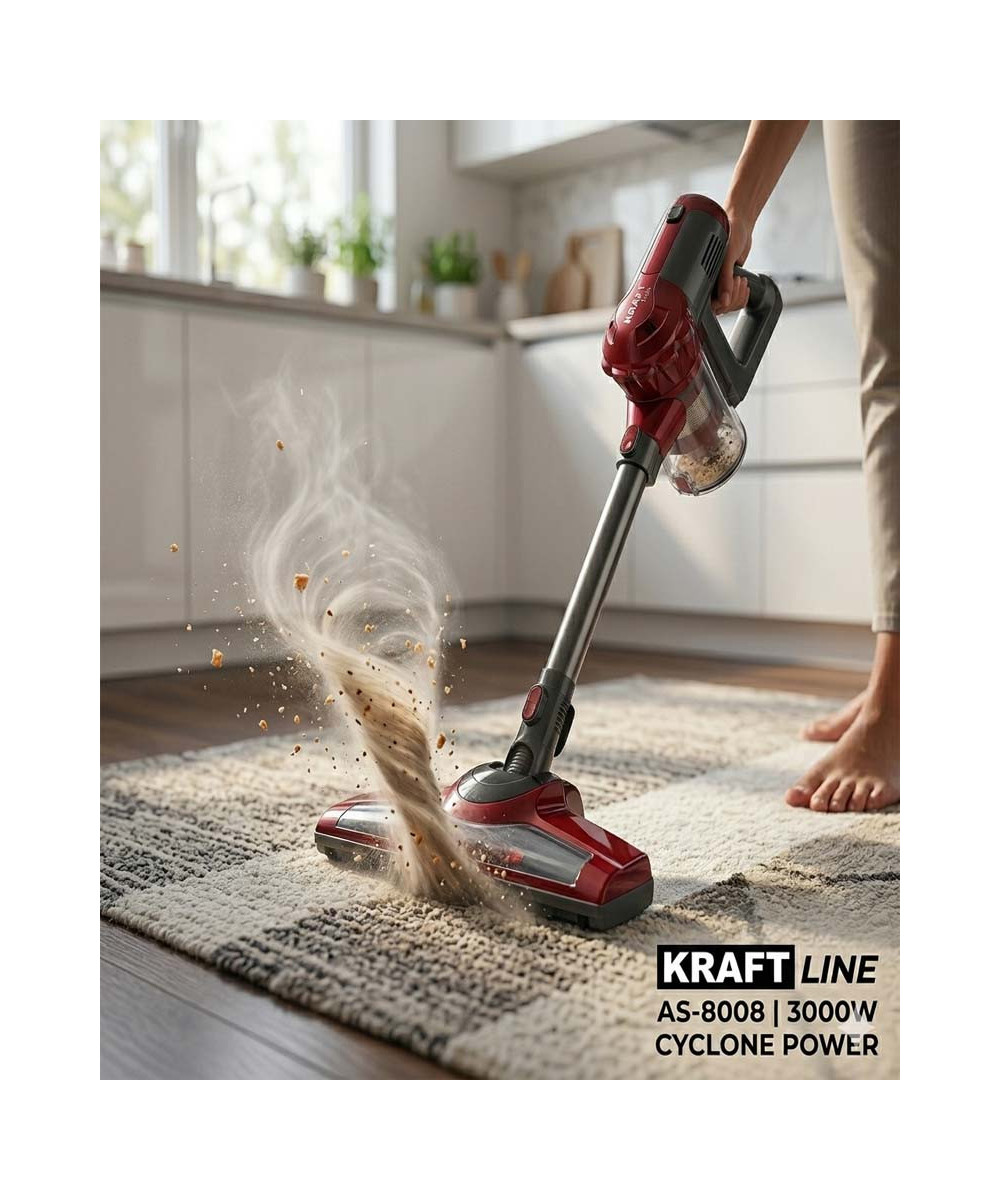 Aspirateur Traîneau KRAFT 3000W - Puissance Maximum & Filtration HEPA | IMRANEMALL