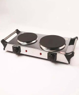RÉCHAUD ÉLECTRIQUE DOUBLE PLAQUE INOX 2500W | Puissant & Nomade | IMRANEMALL