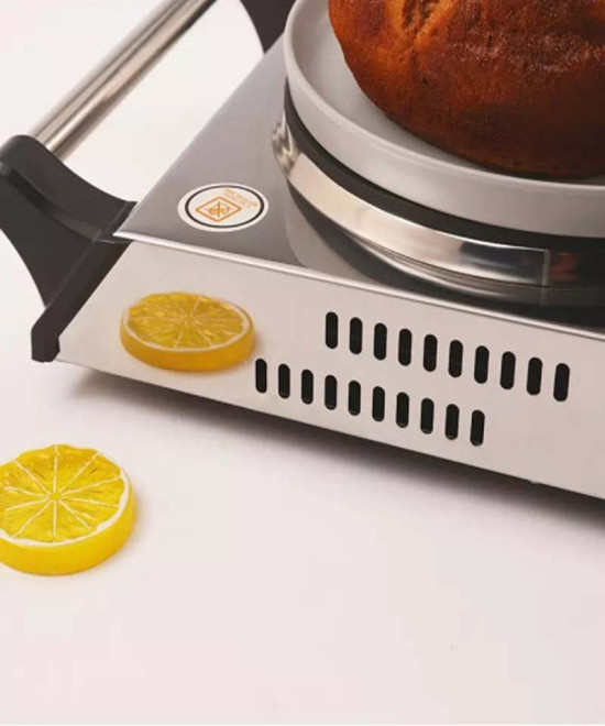 RÉCHAUD ÉLECTRIQUE DOUBLE PLAQUE INOX 2500W | Puissant & Nomade | IMRANEMALL