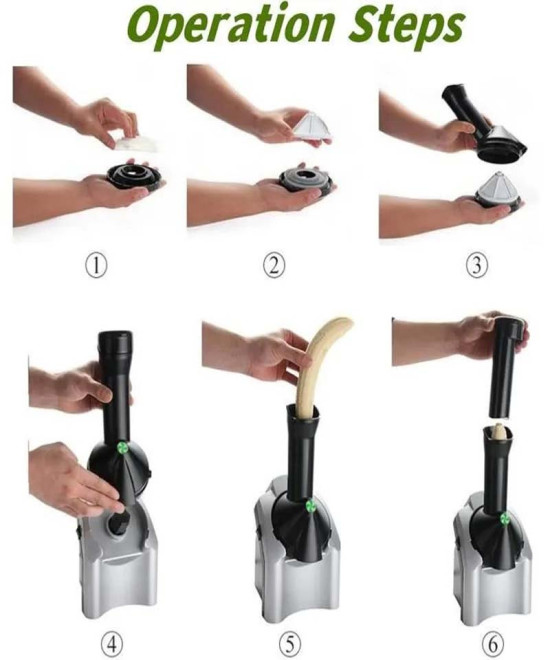 MACHINE CRÈME GLACÉE & DESSERTS FRUITÉS INSTANTANÉS | IMRANEMALL