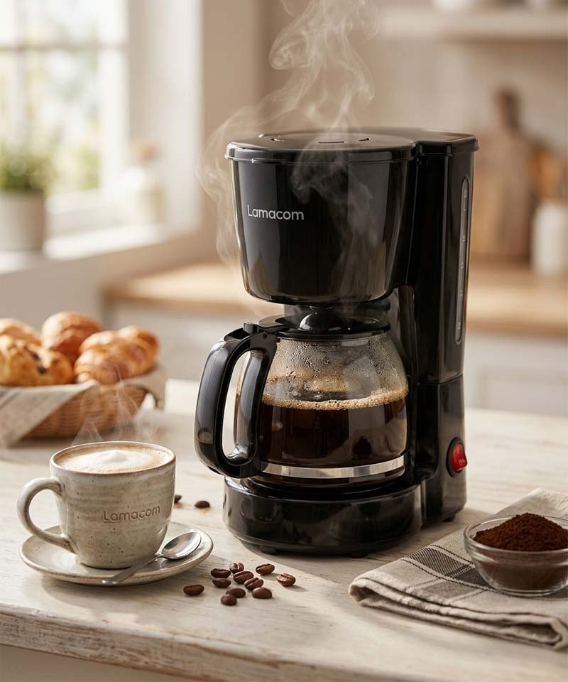 CAFETIÈRE ELECTRIQUE 4-6 TASSES