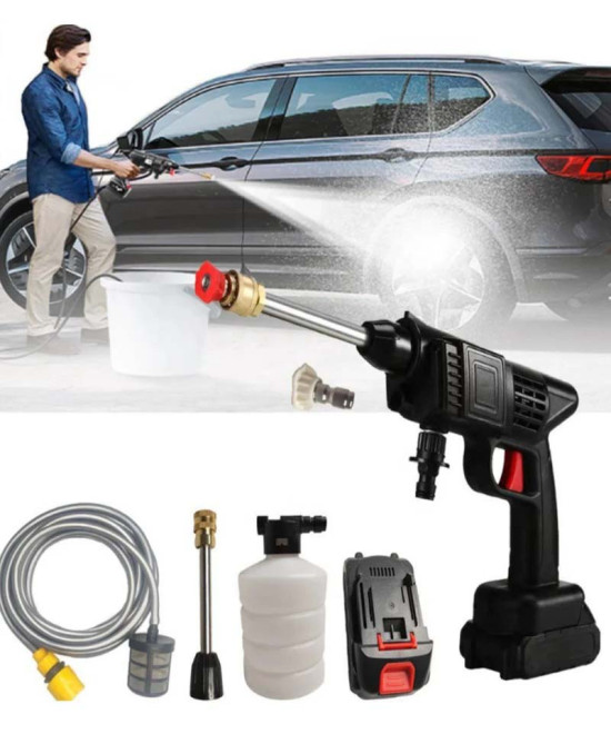 Nettoyeur Haute Pression Sans Fil 48V | Pistolet de Lavage Portable | IMRANEMALL