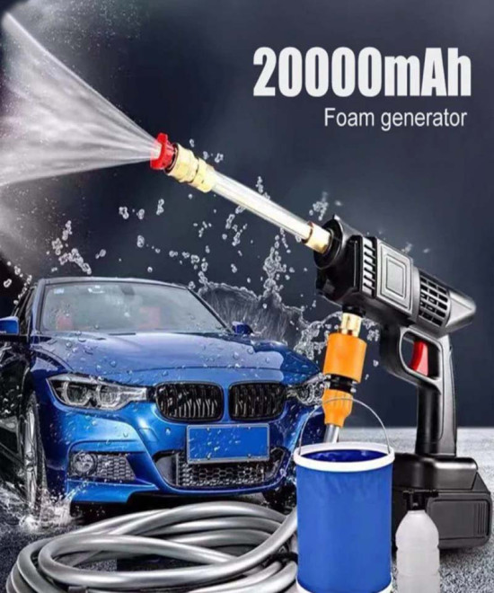 Nettoyeur Haute Pression Sans Fil 48V | Pistolet de Lavage Portable | IMRANEMALL