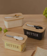 POT À BEURRE EN PORCELAINE