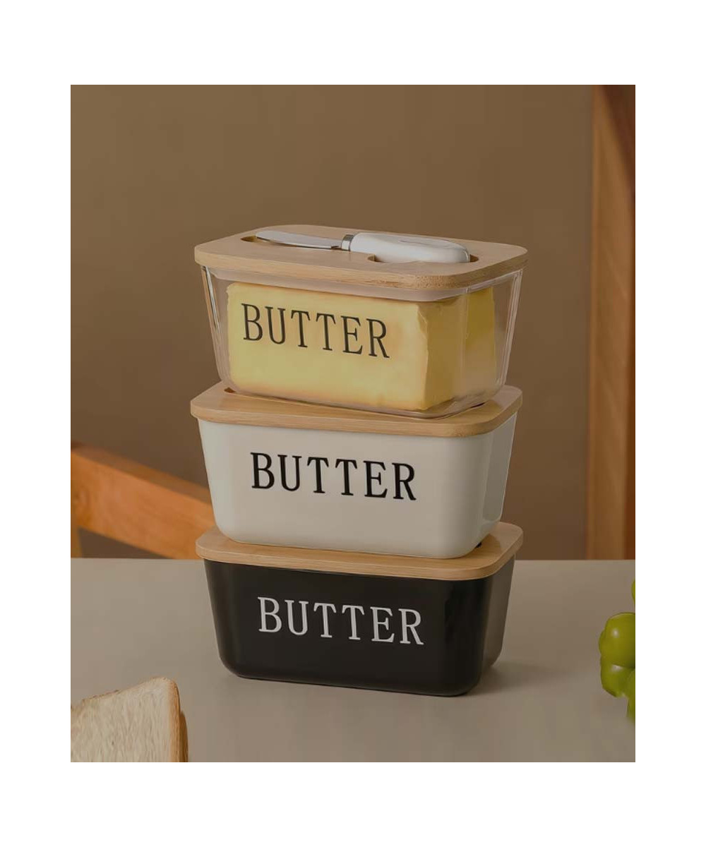 POT À BEURRE EN PORCELAINE