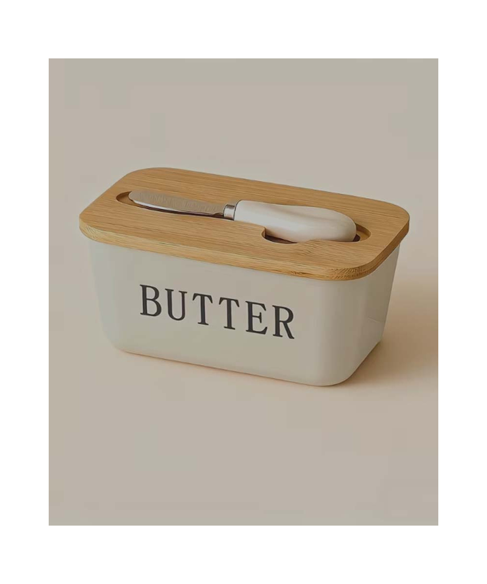 POT À BEURRE EN PORCELAINE