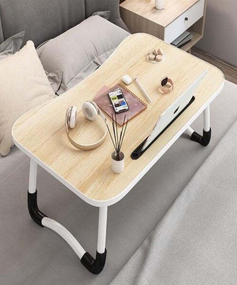 TABLE DE LIT MULTIFONCTION PLIABLE POUR PC PORTABLE & ÉTUDE