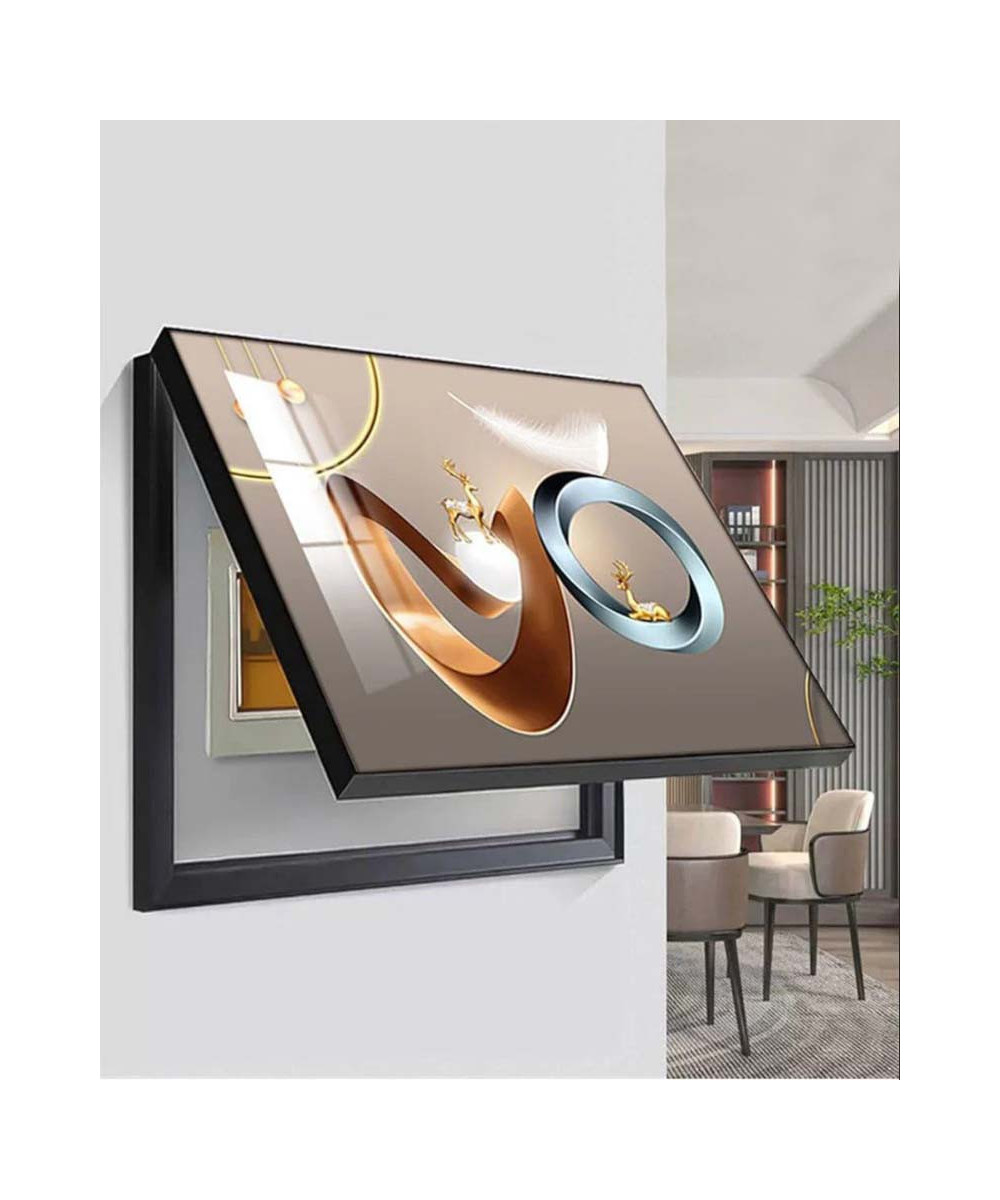 TABLEAU DÉCORATIF POUR COFFRET ÉLECTRIQUE, CACHE BOITE DE FUSIBLES