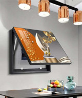 TABLEAU DÉCORATIF POUR COFFRET ÉLECTRIQUE, CACHE BOITE DE FUSIBLES