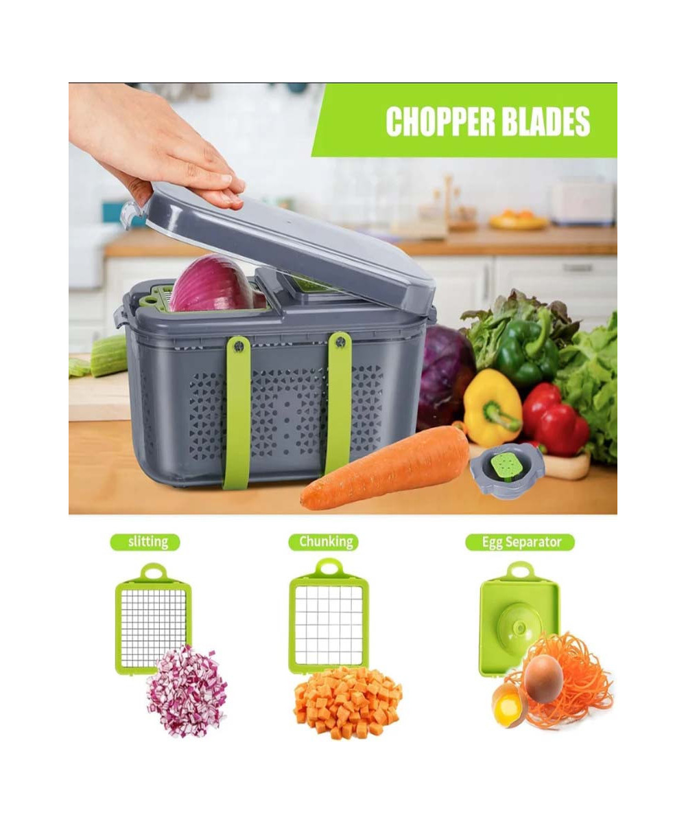 TRANCHEUSE À LEGUMES PROFESSIONNELL, HACHOIR AVEC LAMES INTERCHANGEABLES