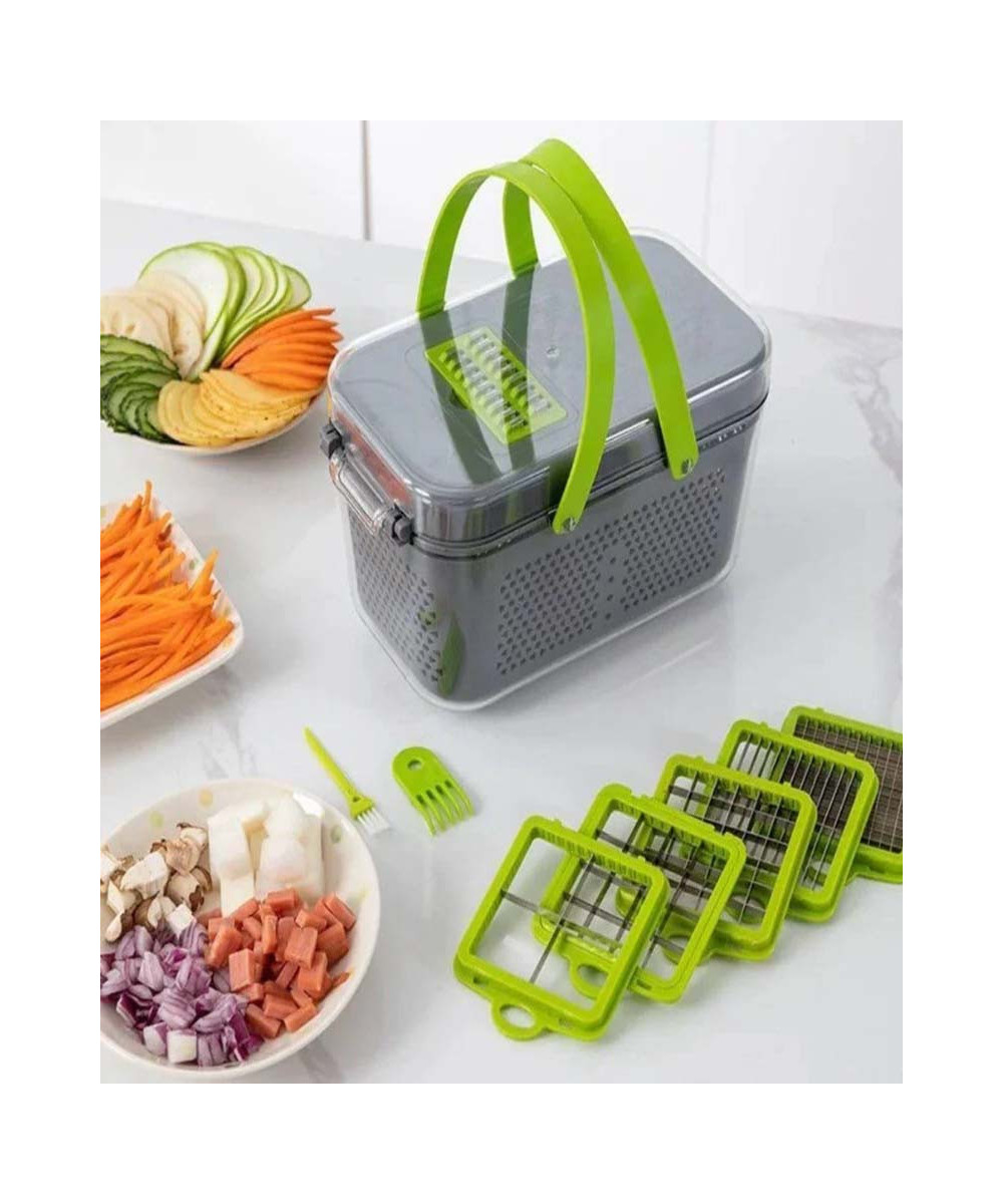 TRANCHEUSE À LEGUMES PROFESSIONNELL, HACHOIR AVEC LAMES INTERCHANGEABLES