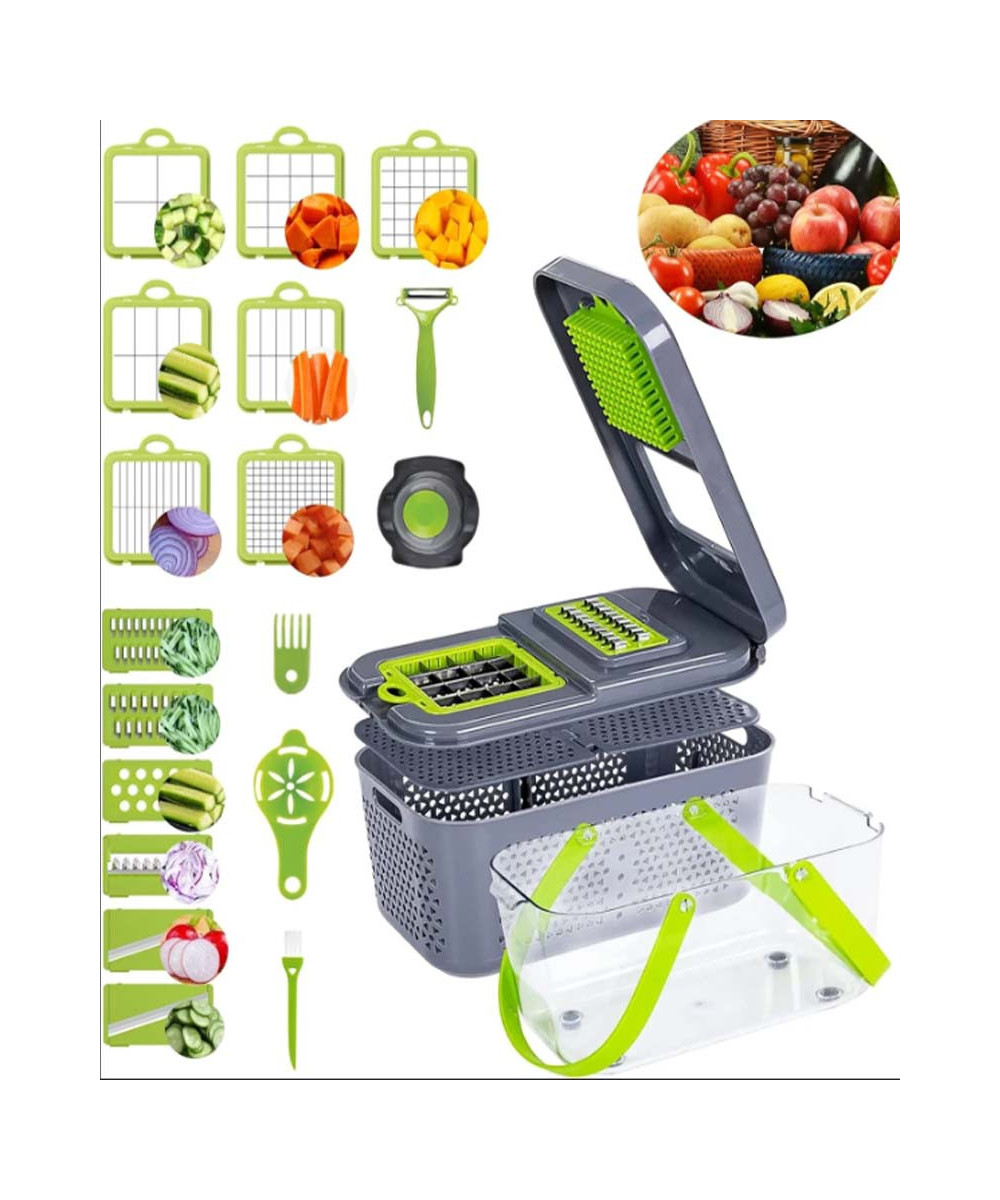 TRANCHEUSE À LEGUMES PROFESSIONNELL, HACHOIR AVEC LAMES INTERCHANGEABLES