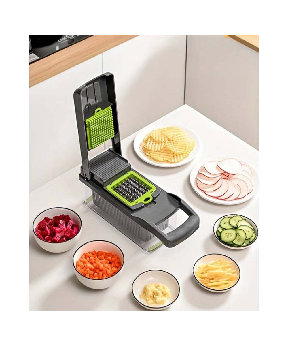 TRANCHEUSE À LEGUMES PROFESSIONNELL, HACHOIR AVEC LAMES INTERCHANGEABLES