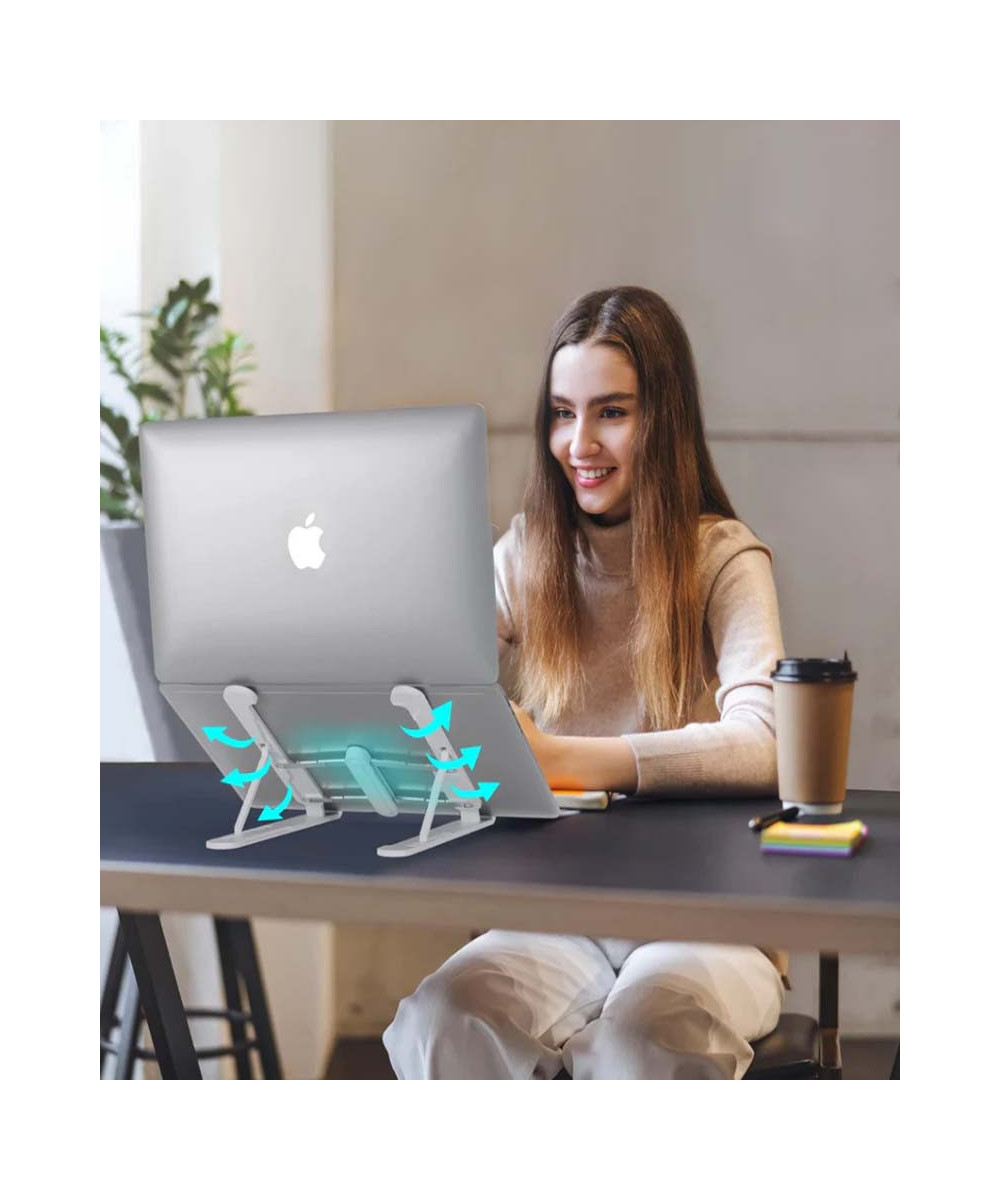 Support PC Portable & Tablette Ajustable | Design Ergonomique Pliable | IMRANEMALL