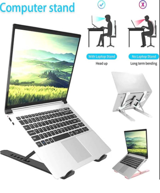 Support PC Portable & Tablette Ajustable | Design Ergonomique Pliable | IMRANEMALL