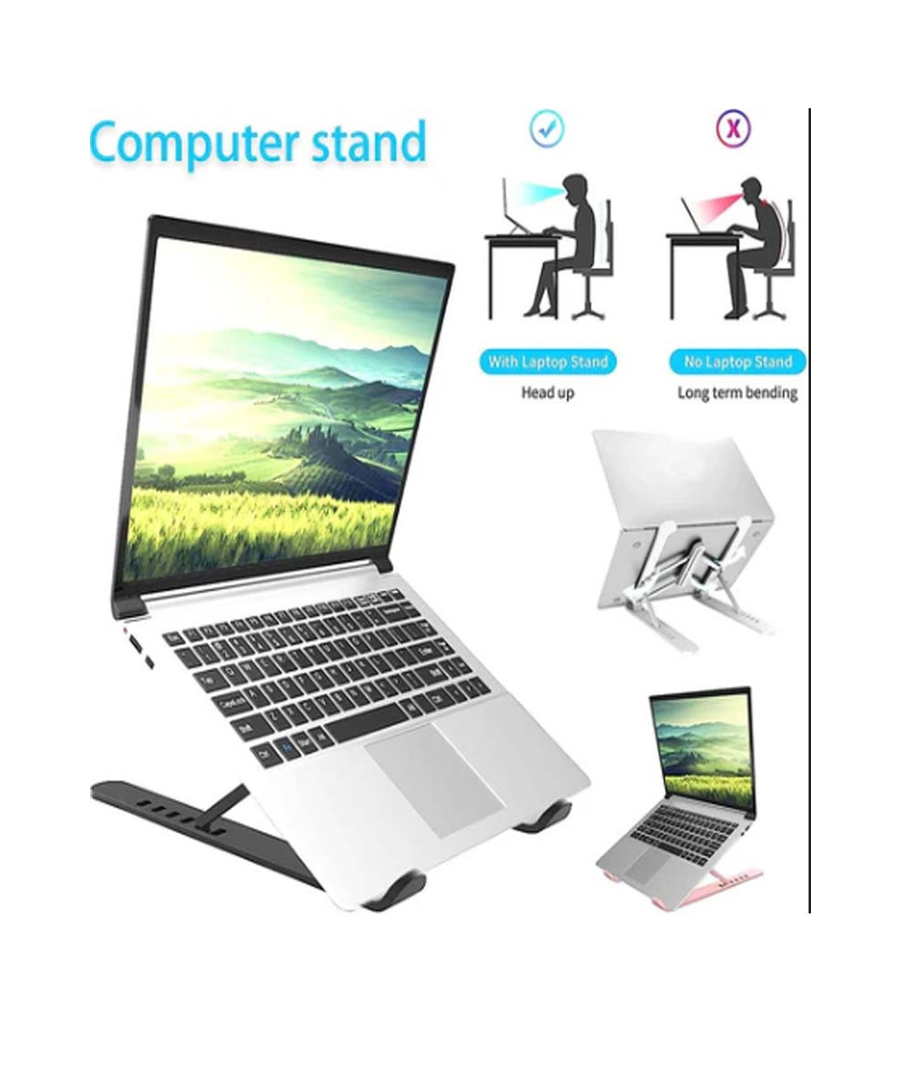 Support PC Portable & Tablette Ajustable | Design Ergonomique Pliable | IMRANEMALL