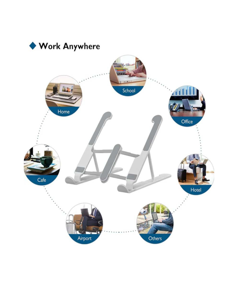 Support PC Portable & Tablette Ajustable | Design Ergonomique Pliable | IMRANEMALL