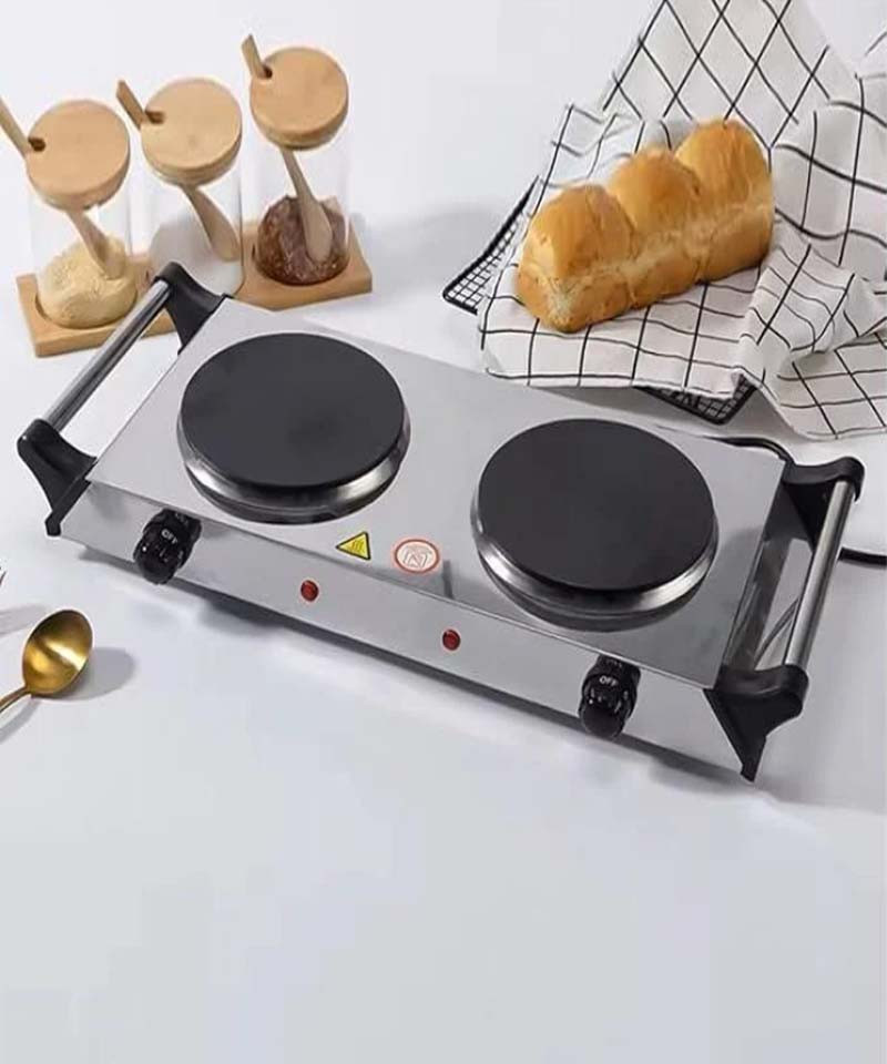 PLAQUE DE CUISSON ÉLECTRIQUE DOUBLE FOYER