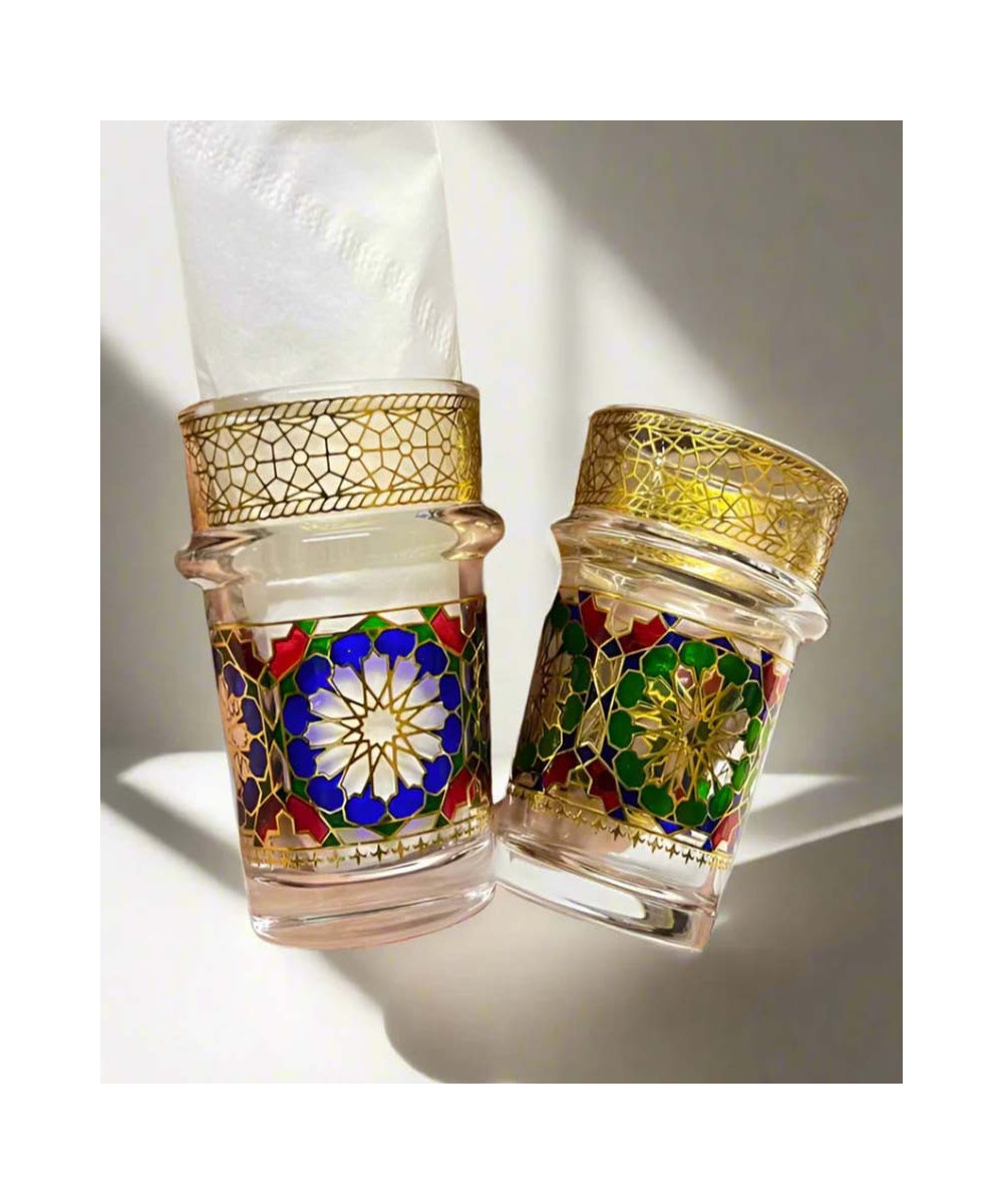 VERRES DE THÉ TRADITIONNEL MAROCAIN