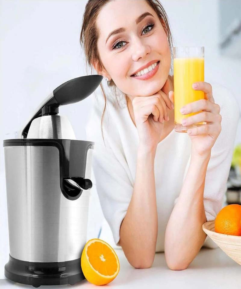 IMRANEMALL | عصارة حمضيات يدوية من الفولاذ المقاوم للصدأ | عصارة عصير احترافية متينة | عمران مول