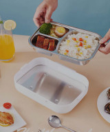 IMRANEMALL | صندوق غداء كهربائي مُسخّن بقوة 40 واط | صندوق غداء للسيارة والمنزل والعمل | عمران مول