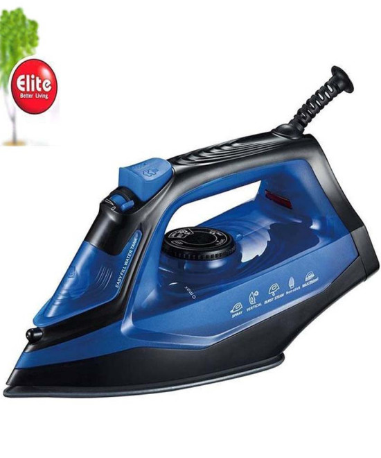Fer à Repasser Vapeur ELITE 2200W | Semelle Antiadhésive & Auto-nettoyage | IMRANEMALL