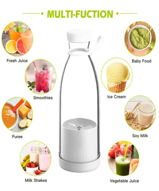 Mixeur Portable, Presse-agrumes Électrique rechargeable sans fil, extracteur de jus