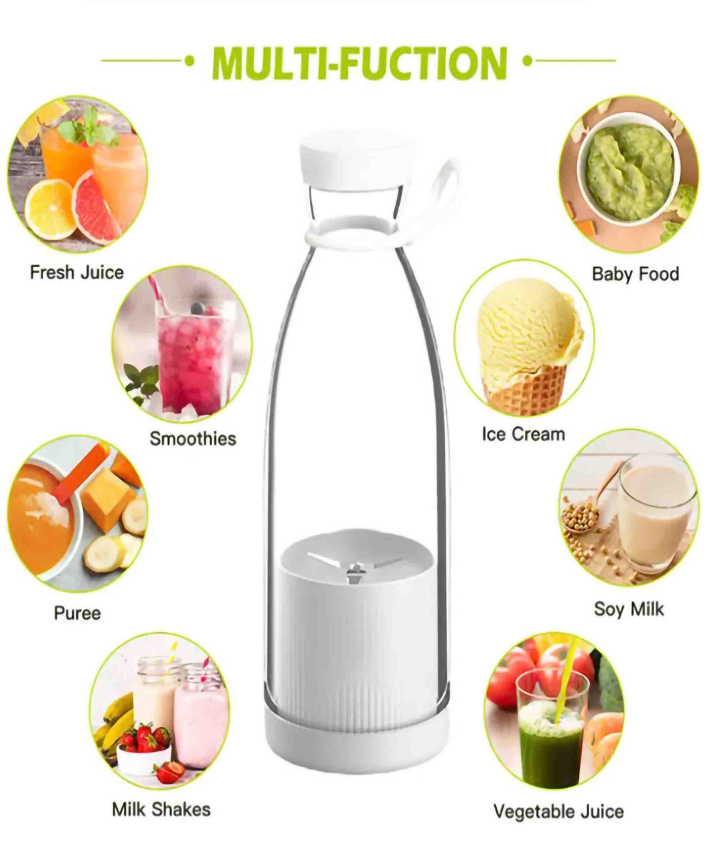 Mixeur Portable, Presse-agrumes Électrique rechargeable sans fil, extracteur de jus