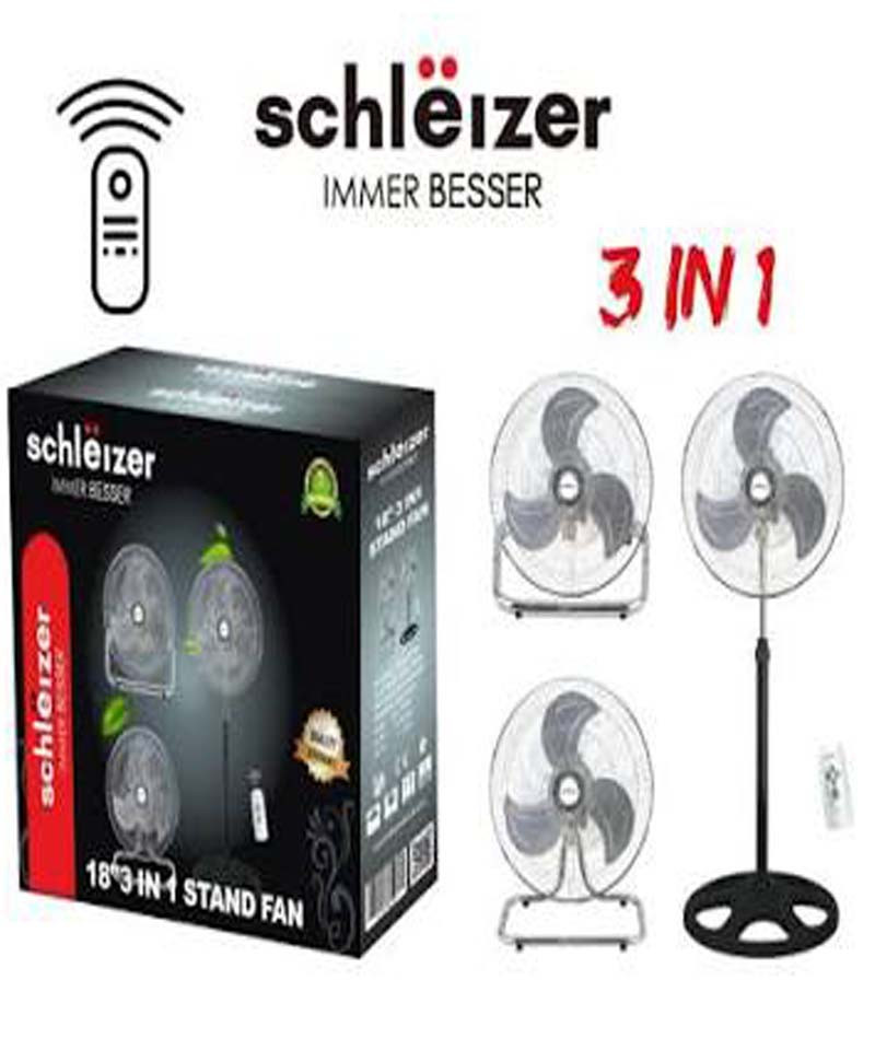 VENTILATEUR 3 EN 1 SCHLEIZER 18 POUCES