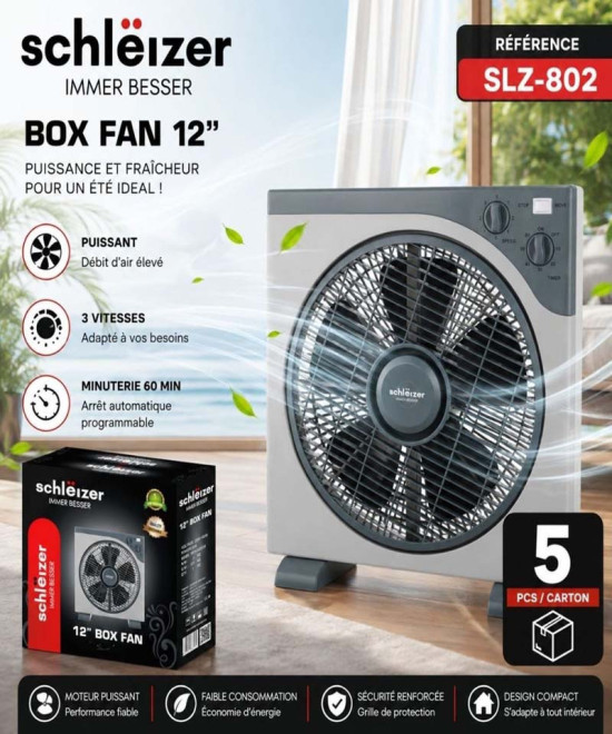 VENTILATEUR SCHLEIZER 12 POUCES