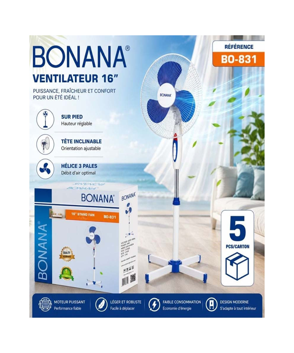 VENTILATEUR SCHLEIZER 16 POUCES